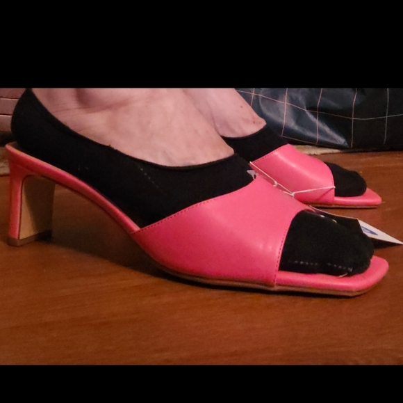 A New Day Women's Lindie Mule Heels, Open Toe, Memory Foam size 13 - Picture 7 of 7